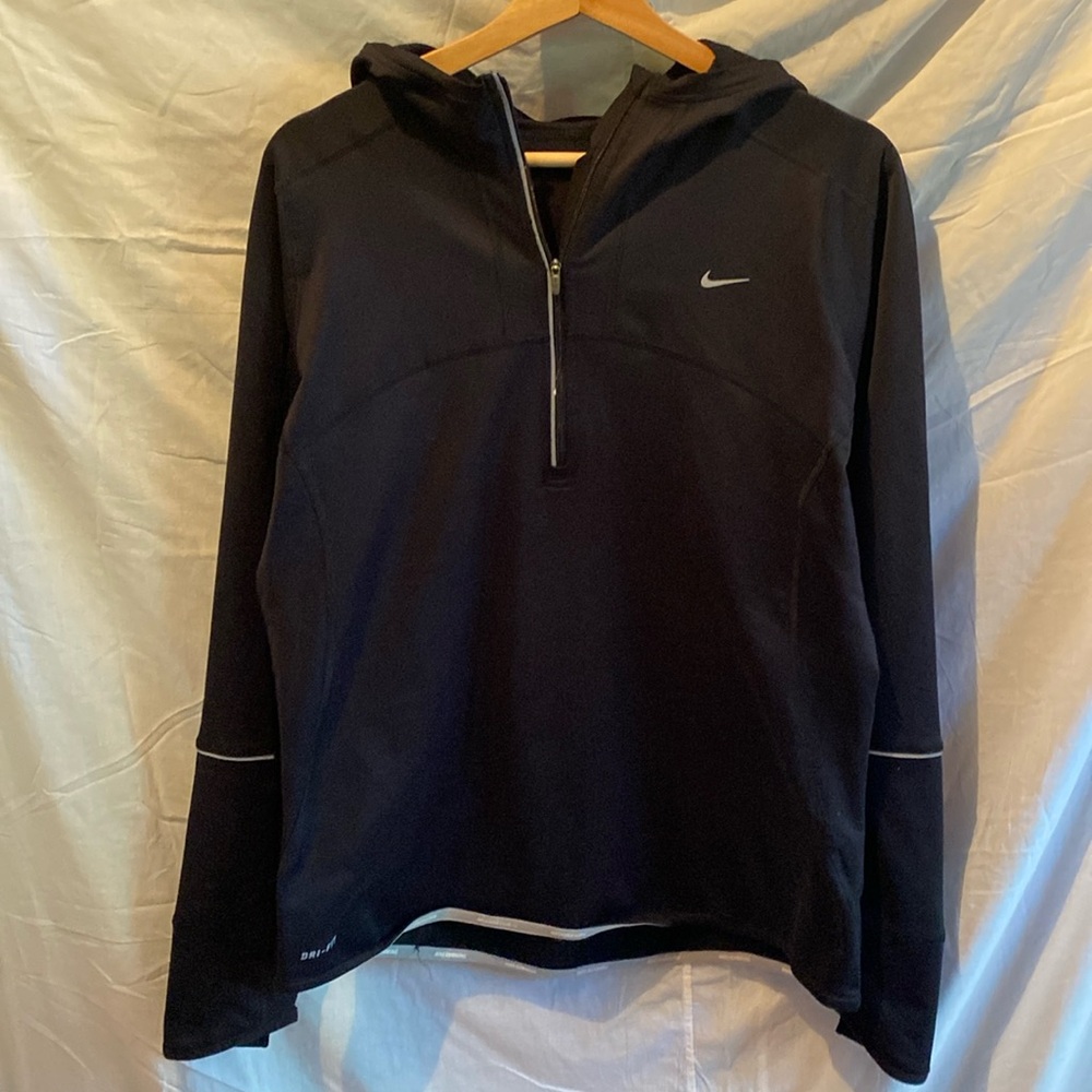 Nike athletic hoody 1/4 zip